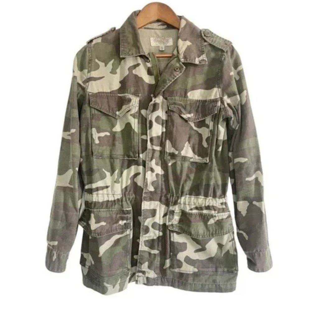 Ecote' Camo Utility Jacket Size Small